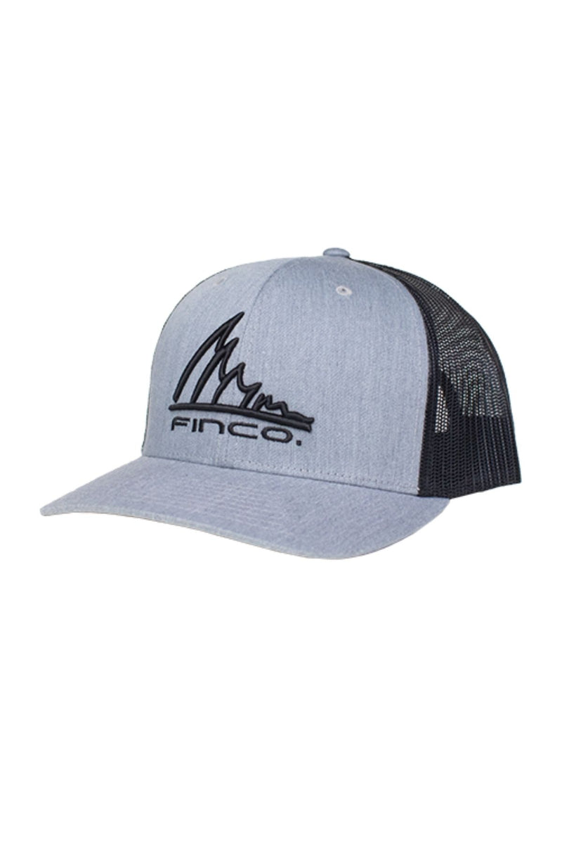 3D Trucker Hat in Gray / Black – Finco