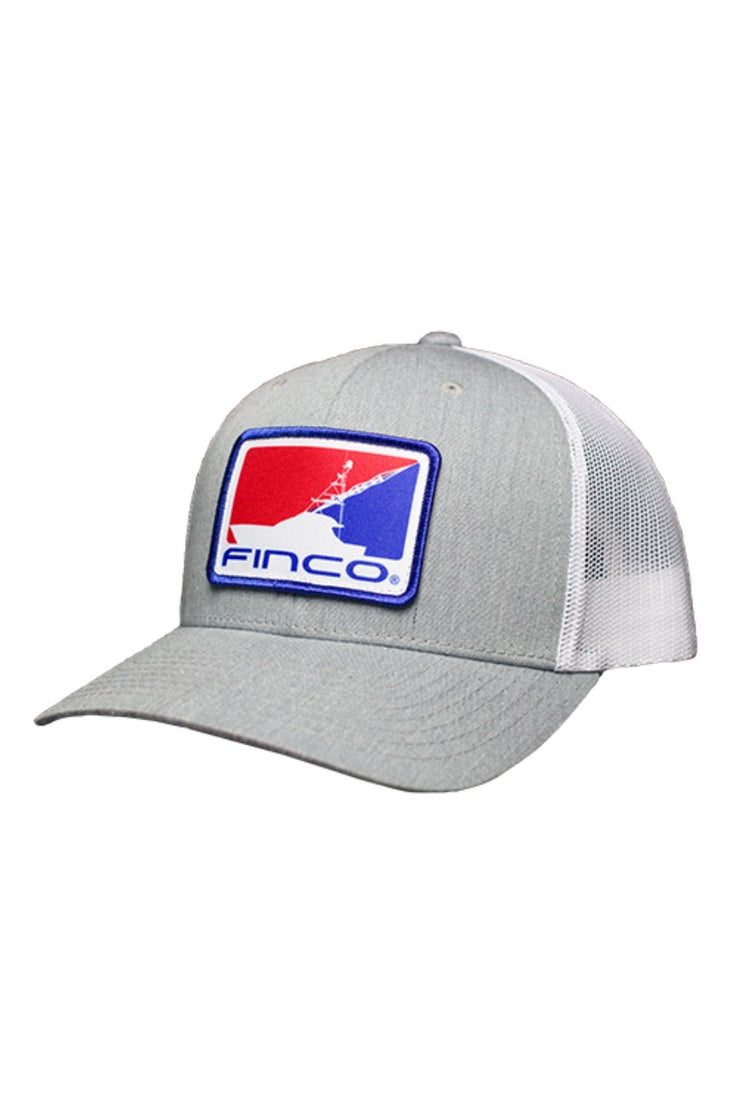 Pro Sportfish Trucker Hat in Gray / White